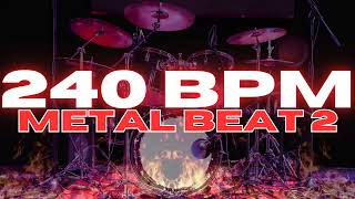 240 BPM - Metal Drum Beat - Loop 2