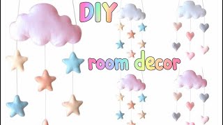 Hanging Cloud Room Decor - DIY HOME DECORATION IDEAS YOU WILL LOVE