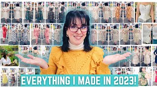 79 Garments Made! Some Wins and Some EPIC Fails :: 2023 A Year In Review!