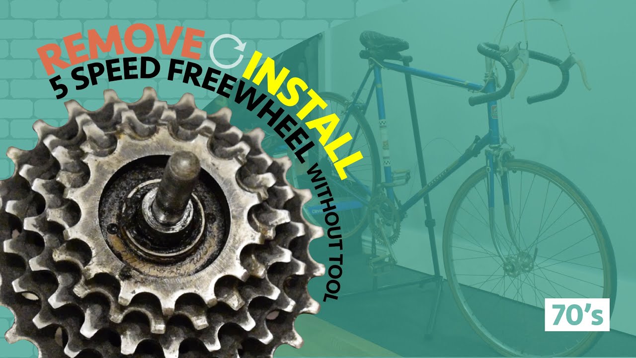 How To Remove Vintage Freewheel Without Tool? - YouTube