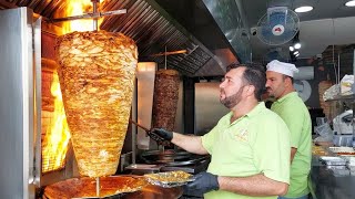 شاورما لبنانية على الأصول لحمة ودجاج من شاورما شوقي في صيدا / Lebanese Shawarma