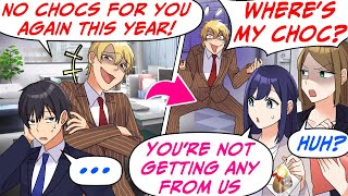 My Coworker Mocks Me For Being a Loser! He Teases Me for Having No Chocolates But…[RomCom Manga Dub]