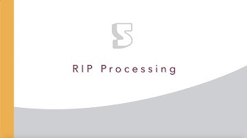 6 things about Color and PDF: 5.  RIP Processing