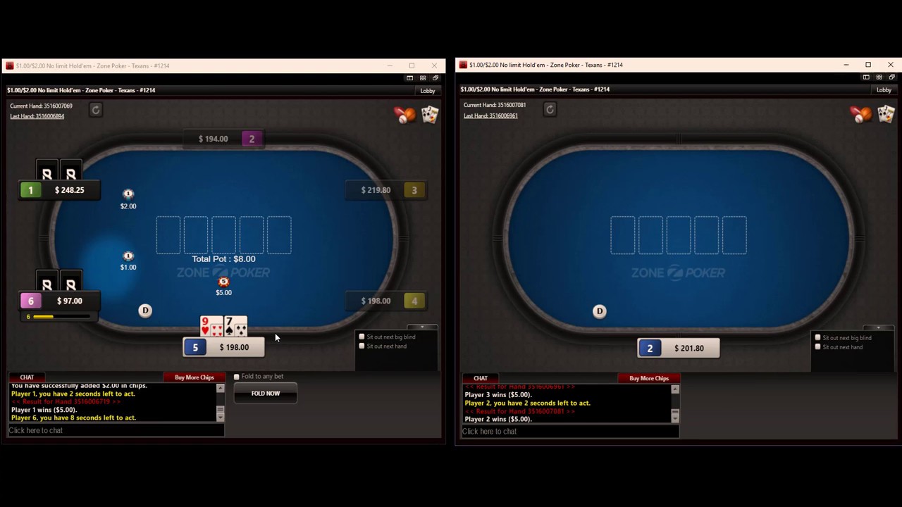 1/2 Zone Poker on Bovada / Ignition Total Online Poker YouTube
