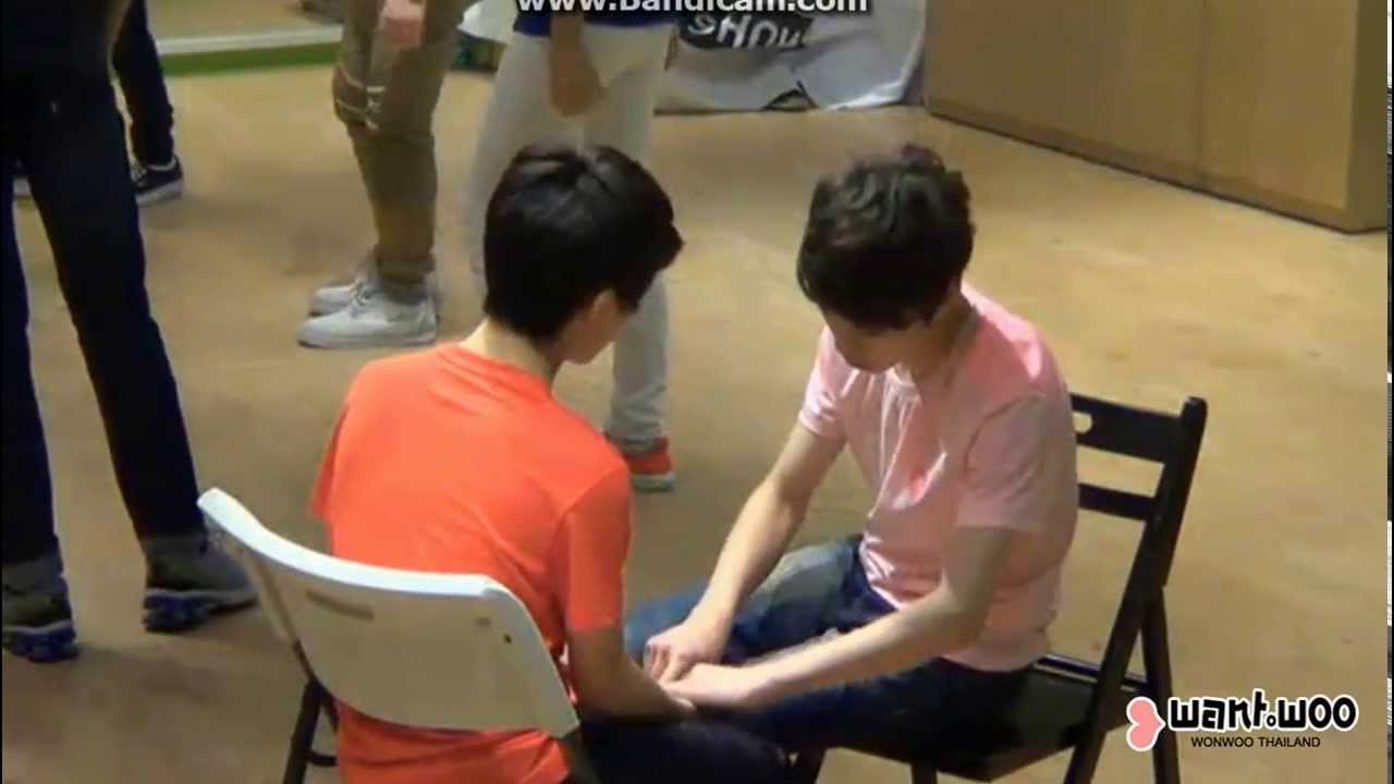 SEVENTEEN TV 130629 Hansol and Chan cute moment cut