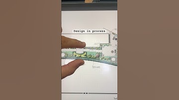 Conceptual landscape plan in process. #landscape #landscaparchitecture #garden #design