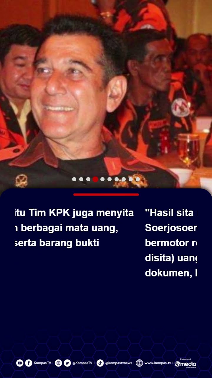 Daftar Barang Disita KPK saat Geledah Rumah Ketum PP Japto Soerjoesoemarno #kpk #pemudapancasila