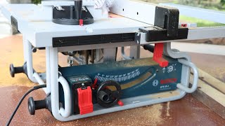 Bosch GTS 10 J Professional Table Saw Unboxing and Testing.