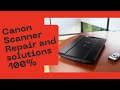 Canon Scanner Lide 110/120 Black Scanning problem Repair