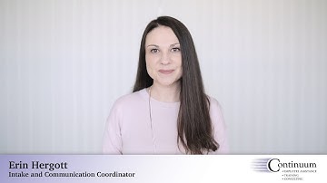 Continuum Erin Hergott: Accessing Your EAP Benefits