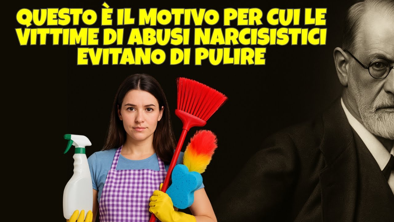 5 motivi per cui le vittime di abusi narcisistici evitano di pulire e riordinare secon Freud PARTE 1