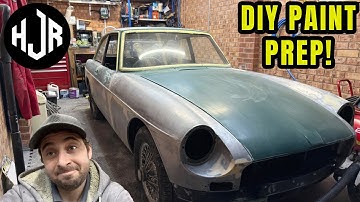 THE HOME STRETCH ON THE MGB’s PAINT