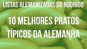 O que se come na Alemanha?