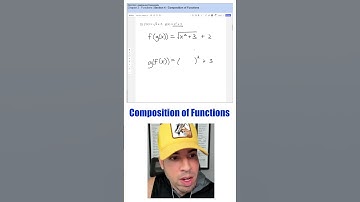 Composition of Functions EXPLAINED!