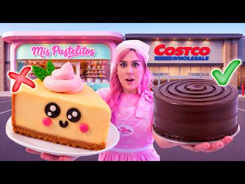 Puse a PRUEBA los pasteles de MI PASTELERÍA😨 COSTCO vs MIS PASTELITOS