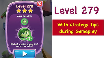 Inside Out Thought Bubbles Level 279 Tips and Strategy Gameplay Walkthrough