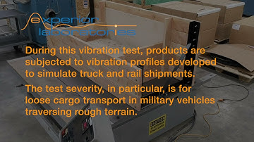 MIL-STD-810 Transport Vibration