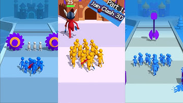 Join clash 3D - Gameplay Part 1 All Levels 1-12 Walkthrough (Android, iOS) 2022