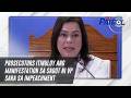 Prosecutors itinuloy ang manifestation sa sagot ni VP Sara sa impeachment | TV Patrol