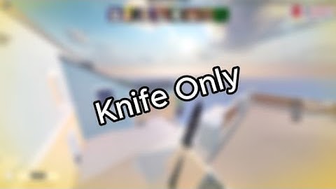 Knife Only Arsenal Villa