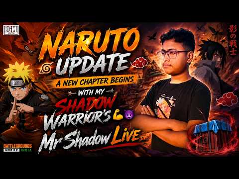 BGMI LIVE🔥| TEAMCODES CLASSIC NARUTO UPDATE KILL THAT FOX😤🫡 | #viral #livestream #jonathan #bgmilive
