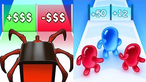 Monster Evolution vs Join Blob Clash 3D Asmr Gameplay