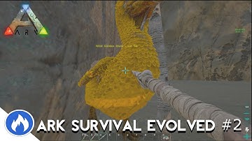 MODDED ARK: Survival Evolved - BUILDING A BASE! - Ep.2 (The Center Map Gameplay)