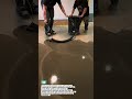Satisfying Self-Leveling Floor Pour 😱 Watch Concrete Find Perfect Level