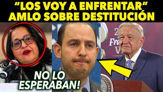 LOS VOY A ENFRENTAR ¡AMLO SOBRE DESTITUCIÓN COMO PRESIDENTE! DESATARÍAN AL TIGRE...