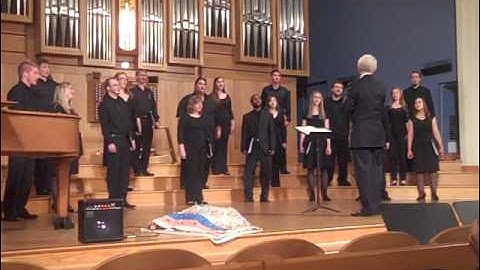 SACS performing How Can I Keep From Singing