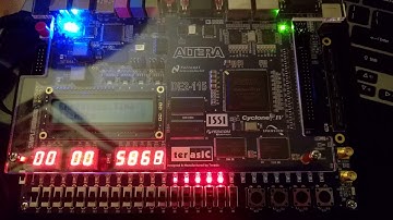 Christmas Time Is Here - Altera DE2-115 Nios II 