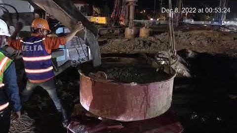 QUY TRÌNH ĐỔ BÊ TÔNG CỌC KHOAN NHỒI P.2 # CẮT CẦU BÊ TÔNG