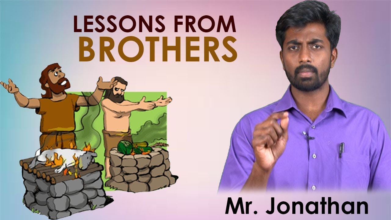 LLBN South Asia│Sermon│Tamil│Lessons from Brothers│Mr. Jonathan Moses