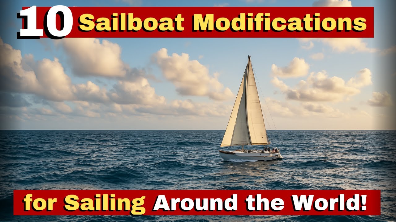 ⁣10 Mandatory Sailboat Modifications for Men Over 60 Who Want to Sail Around the World!