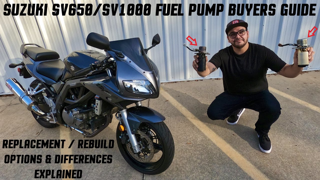 Suzuki SV650 / SV1000 Fuel Pump Buyers Guide (Replacement / Rebuild