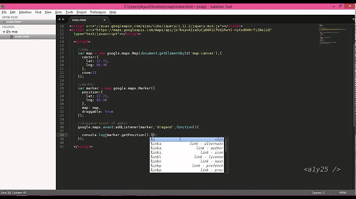 js google maps api - marker drag event, getPosition lat, lng to form fields