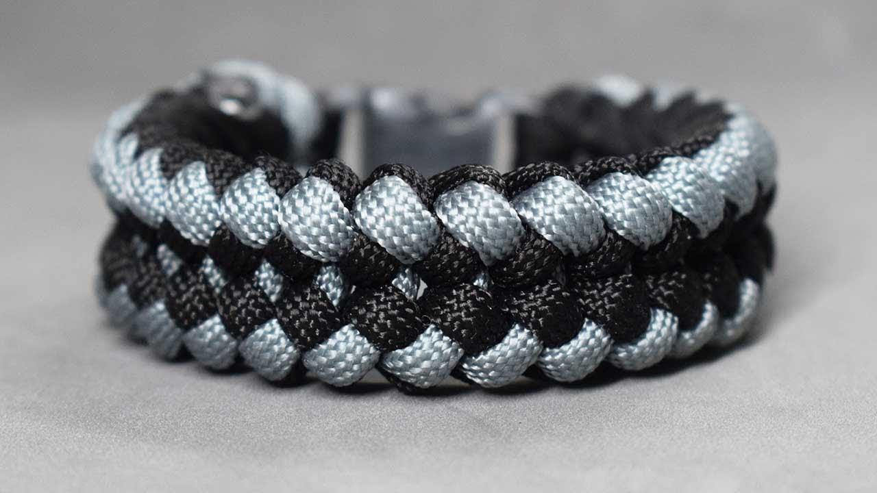 Pulsera paracord Trilobite verde y negro