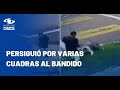 Perro frustró robo a su amo en Bogotá: mordió al ladrón y lo puso a correr