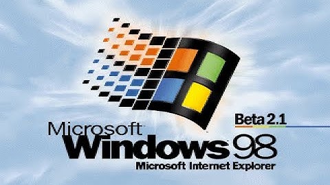 Windows 98 Beta 2.1 Build 1624 Setup