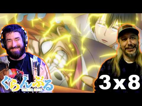 The Most SHOCKING Episode! Grand Blue Dreaming Season 3 Episode 8 Reaction | AVR2