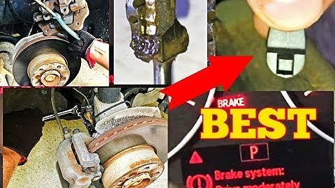 BMW Brake Light Reset / Brake Pad / Sensor Replacement Video for 2012 - 2018 BMW 3 series