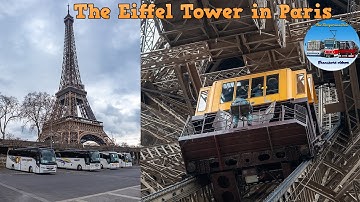 The Eiffel Tower in Paris 🇫🇷 | Elevators, views & interior