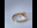 Brillant Ring Gold 585 14K Natur Diamanten 0.25ct