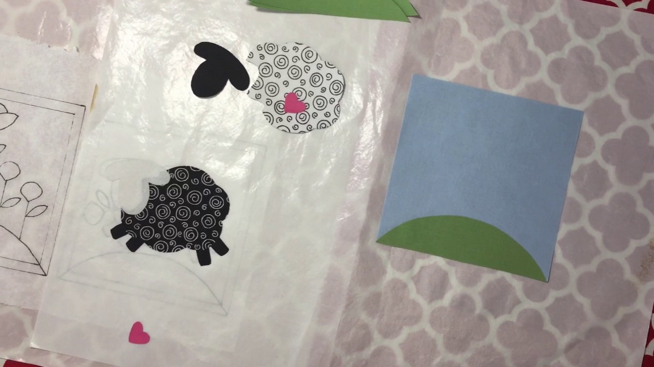 Video One Using An Applique Placement Guide and Applique Pressing