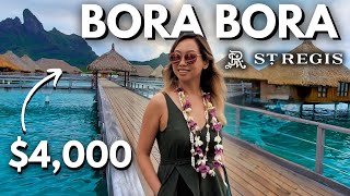 St. Regis Bora Bora: $4,000/Night Overwater vs Beach Bungalow 🏝️  BEST Luxury Resort In Bora Bora