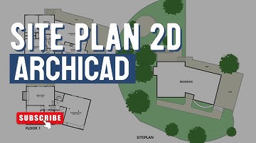 ArchiCAD Site Plan Made Easy | Complete Tutorial in 5 Minutes
