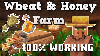 Automatic Wheat and Honey Farm | Minecraft Tutorial by NeatCraft 3,169 views 1 year ago 4 minutes, 44 seconds