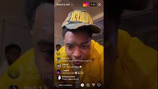 Lil Gotit & Homies Spelling Bee Contest (IG Live) “Boy U Need2 Go Back 2 School” | Funny Drake Story