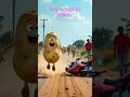 आलू की अच्छी आदत 😭 बड़ा एक्सीडेंट   मजेदार सब्ज़ी कहानी #shorts #funny