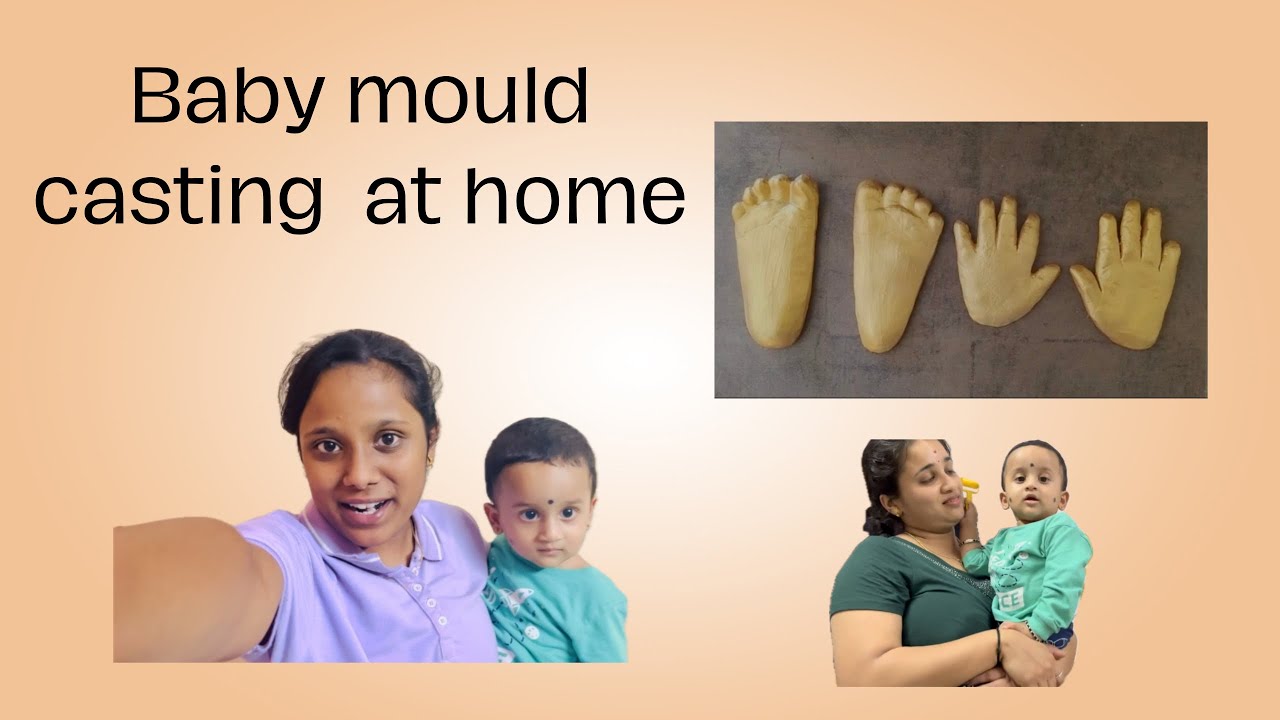 Baby mould casting at home love viral kannada youtubeshorts 